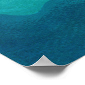 Oberbayern Oberbayern Deutschland Vintage Poster (Ecke)