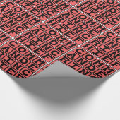 Oberbefehlshaber des Präsidenten Geschenkpapier (Ecke)