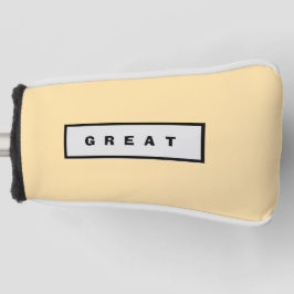 Obere Abdeckung für Golf Equipment Golf Headcover