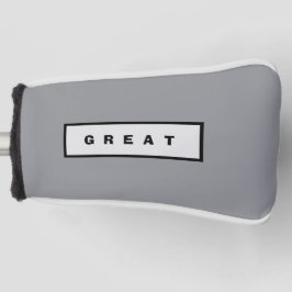 Obere Abdeckung für Golf Equipment Golf Headcover