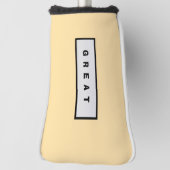 Obere Abdeckung für Golf Equipment Headcover (Rotieren 90)