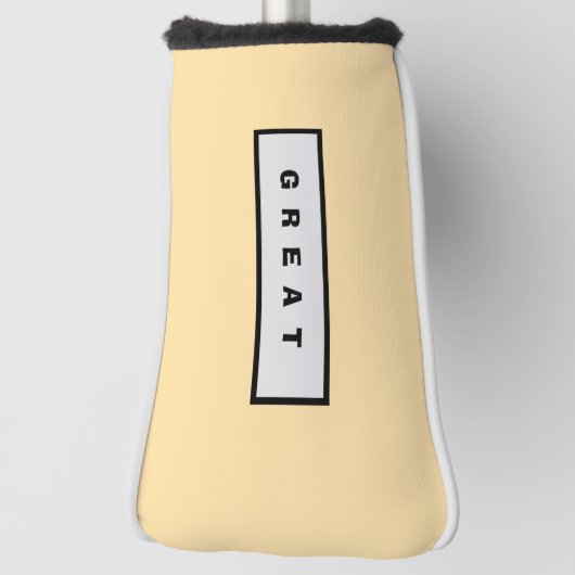 Obere Abdeckung für Golf Equipment Headcover (Rotieren 90)