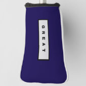 Obere Abdeckung für Golf Equipment Headcover (Rotieren 90)