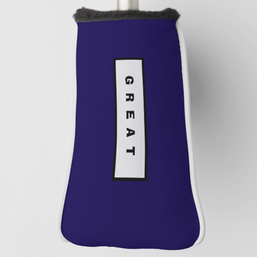 Obere Abdeckung für Golf Equipment Headcover (Rotieren 90)