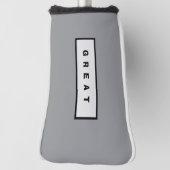 Obere Abdeckung für Golf Equipment Headcover (Rotieren 90)