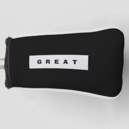 Obere Abdeckung für Golf Equipment Headcover