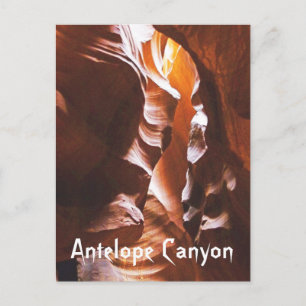 Obere Antelope Canyon, Slot Canyon Postcard Postkarte
