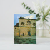Obere Basilika, Assisi Postkarte (Stehend Vorderseite)