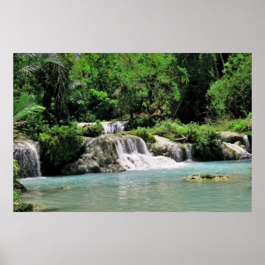 Obere Cambugahay Falls Poster (Vorne)