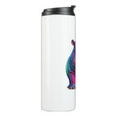 Obere Farbe des Wassers Thermosbecher (Nach links gedreht)