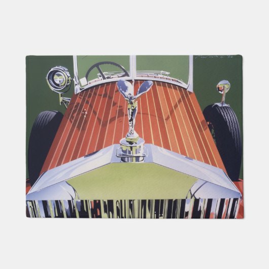 Obere Grenze Fußmatte (Vorderseite)