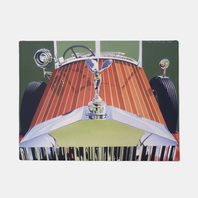 Obere Grenze Fußmatte (Vorderseite)