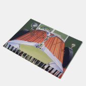 Obere Grenze Fußmatte (Schrägansicht)