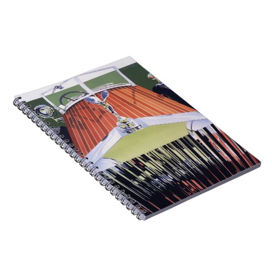 Obere Grenze Notizblock (Rechte Seite)