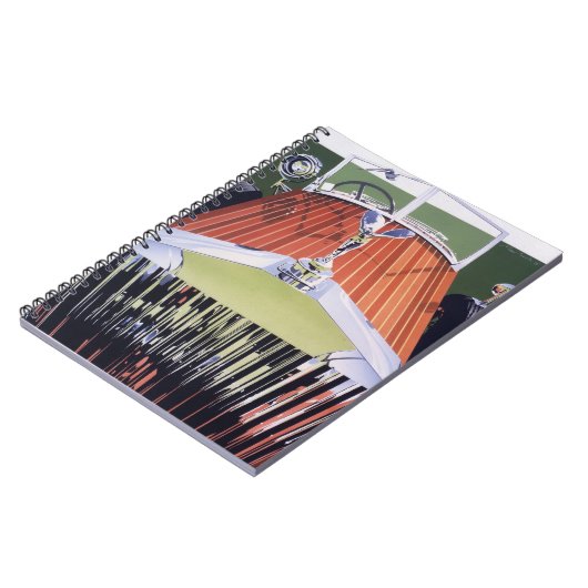 Obere Grenze Notizblock (Linke Seite)