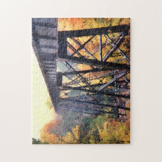 Obere Halbinsel Bahnhöfe Puzzle (Vertikal)