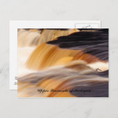 Obere Halbinsel Michigan Postkarte (Vorne/Hinten)