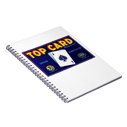 Obere Karte Notizblock (Rechte Seite)