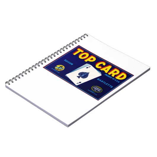 Obere Karte Notizblock (Linke Seite)