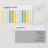 obere Leiste - Farbstreifen 02 Visitenkarte (Vorne/Hinten)