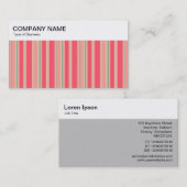 obere Leiste - Streifen 310515 (08) Visitenkarte (Vorne/Hinten)