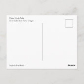 Obere Nordfälle oder Postkarte (Rückseite)