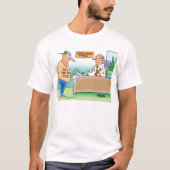 Obere pastenartige Spaß-T - Shirts der Halbinsel-| (Vorderseite)