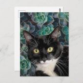 obere Postkarte (Vorne/Hinten)