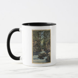 Obere Schlucht Ansicht des Schurken- Fluss-, Tasse