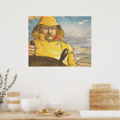 OBERE Seeleute Poster (Küche)
