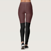 Obere Socken Leggings (Rückseite)