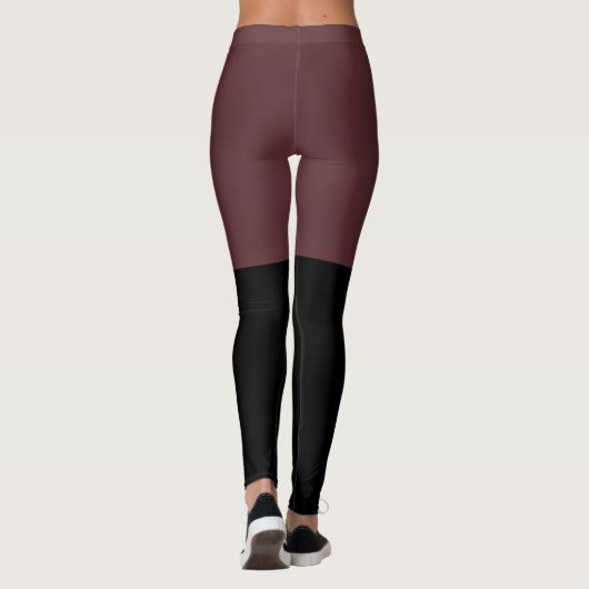 Obere Socken Leggings (Rückseite)