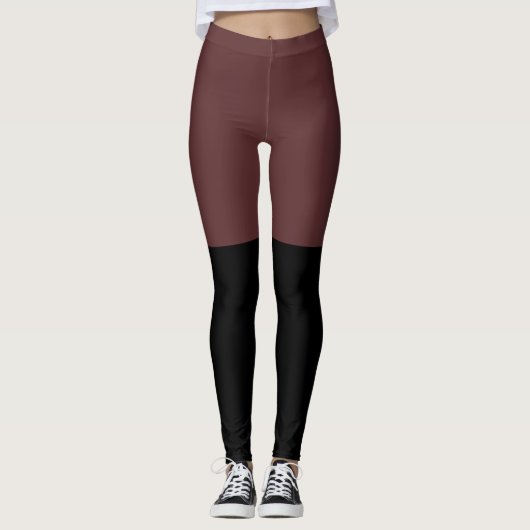Obere Socken Leggings (Vorderseite)