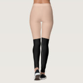 Obere Socken Leggings (Rückseite)