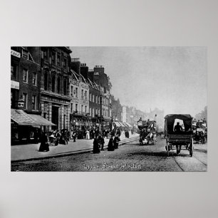 Obere Straße, Islington, c.1906 Poster