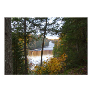 Obere Tahquamenon Fälle, Herbst, Michigan Fotodruck
