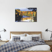 Obere Tahquamenon Falls in UP Michigan im Herbst Leinwanddruck (Insitu (Schlafzimmer))
