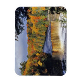 Obere Tahquamenon Falls in UP Michigan im Herbst Magnet (Vertikal)