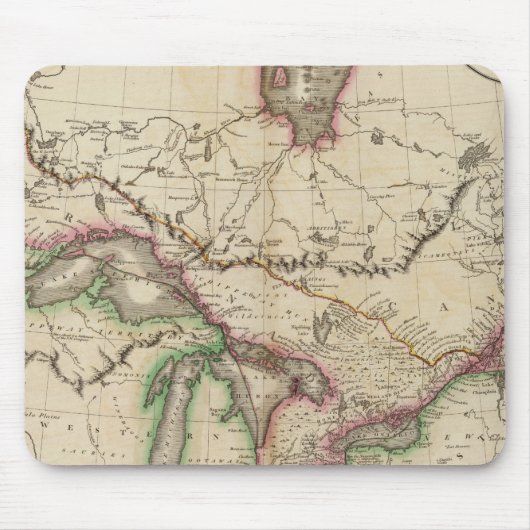 Obere und Untere Kanada Mousepad (Vorne)