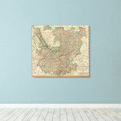 Obere, Unterrheinkreise Leinwanddruck (Insitu (Holzboden))