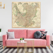 Obere, Unterrheinkreise Leinwanddruck (Insitu (Wohnzimmer))