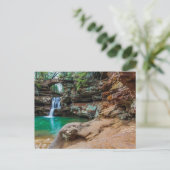 Obere Wasserfälle, Alte Menschenhöhle, Ohio Postkarte (Stehend Vorderseite)
