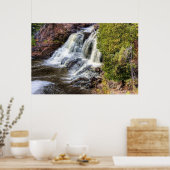 Obere Wasserfälle bei Gooseberry Poster (Küche)