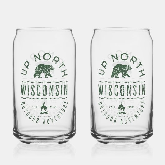 Obere Wisconsin Dosenglas (Vorderseite)