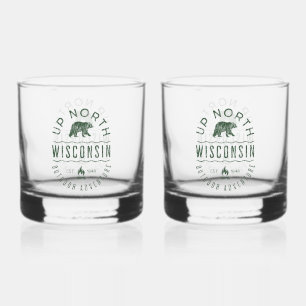 Obere Wisconsin-Region Whiskyglas