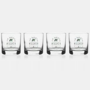 Obere Wisconsin-Region Whiskyglas