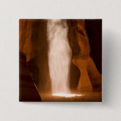 Oberer Antelope Canyon, Page, Arizona Button (Vorderseite)