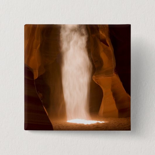 Oberer Antelope Canyon, Page, Arizona Button (Vorderseite)