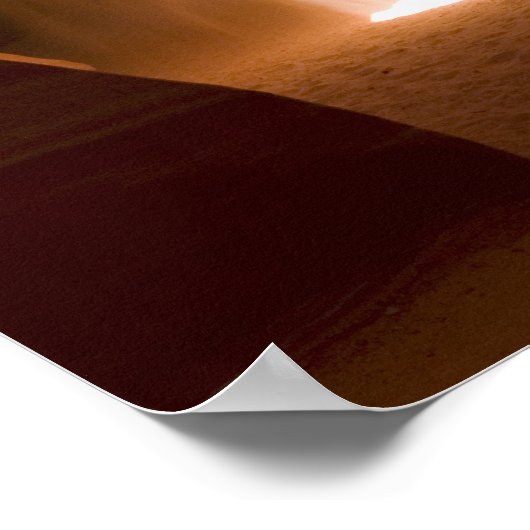 Oberer Antelope Canyon, Page, Arizona Poster (Ecke)