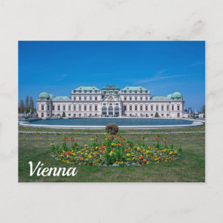 Oberer Belvedere Palast in Wien, Österreich Postkarte
